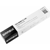 Газ-лифт BRABIX A-140 стандартный, хром, длина в открытом виде 413 мм, d 50 мм, класс 2 532005
