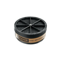 Противогазовый респиратор STAYER HF-6000 два фильтра A1 в комплекте 11175_z01