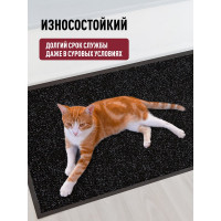 Влаговпитывающий коврик ComeForte TRAFFIC 60х90 см, черный 6090/1 HP-1007