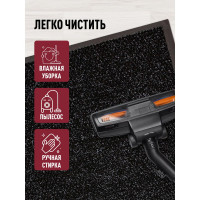Влаговпитывающий коврик ComeForte TRAFFIC 60х90 см, черный 6090/1 HP-1007