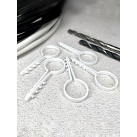 Дюбель-хомут DM PLAST 20 для круглого кабеля, белый, 100 шт dx20dm