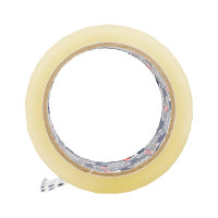 Упаковочная клейкая лента UNIBOB 600 прозрачная, 48 мм х 66 м 214955