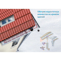 Саморегулирующийся нагревательный кабель экранированный Grand Meyer, 30 Вт/м, EX взрывозащита (100 м) PHC-30