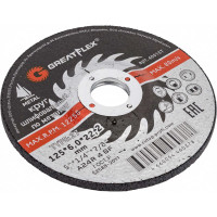 Диск шлифовальный по металлу Master (125х6х22 мм) GREATFLEX 40015т