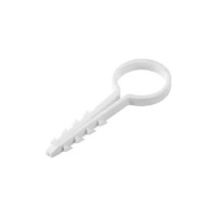 Дюбель-хомут DM PLAST 16мм для круглого кабеля, белый 100шт dx16dm