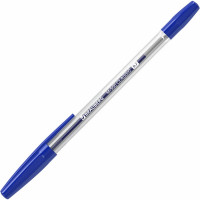 Шариковые ручки BRAUBERG M-500 набор 10 шт, синие, узел 0.7 мм, линия 0.35 мм 143454
