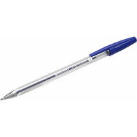 Шариковые ручки BRAUBERG M-500 набор 10 шт, синие, узел 0.7 мм, линия 0.35 мм 143454