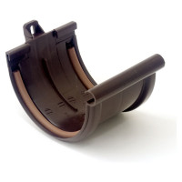 Соединение желоба VN коричневый 13586