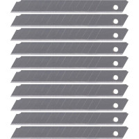 Лезвия Basic (10 шт; 0.38х9 мм) для ножей STAFF 235465