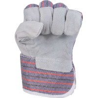 Утепленные спилковые комбинированные перчатки Ангара Fort 0115 00501404112