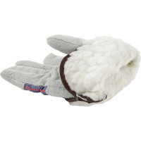 Утепленные спилковые комбинированные перчатки Ангара Fort 0115 00501404112