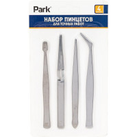 Набор пинцетов Park 4 штуки 100259
