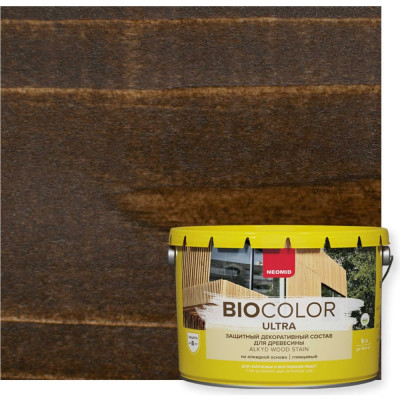 Пропитка NEOMID BIO COLOR ULTRA палисандр 9 л Н -ULTRA-9/палис