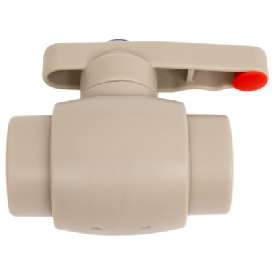 Шаровой кран RTP полнопроходной, D25 мм, серый 27910