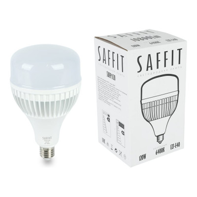 Светодиодная лампа SAFFIT 120W 230V Е27-E40 6400K T140, SBHP1120 55143