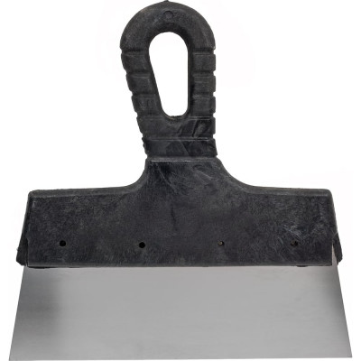 Фасадный шпатель VOREL 200мм гладкий пластиковая ручка 6301