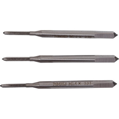 Метчик Sekira м/р 1,4х0,3 3шт Р6М5К5 00-00009950