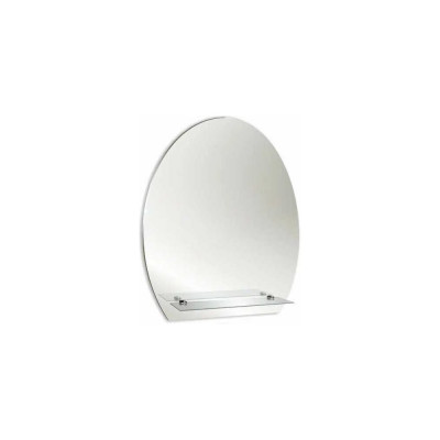 Зеркало MIXLINE "Уют" 500х575 (ШВ) с полкой 525474