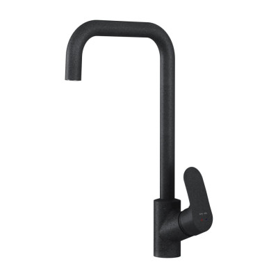 Смеситель для кухни AM.PM Like, G-образный излив, черный, F8006022