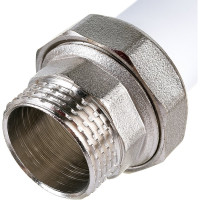 Ниппельное соединение RTP американка трубная, наружная резьба, D32х1" 14289