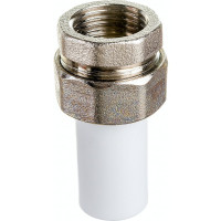 Ниппельное соединение RTP американка трубная, внутренняя резьба, D20х1/2" 14281