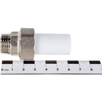 Ниппельное соединение RTP американка трубная, наружная резьба, D20х1/2" 14287