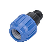 Муфта RTP с наружной трубной резьбой PN 16 D 25х3 4 11504