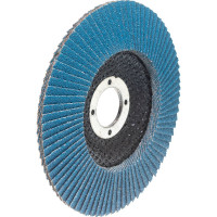 Круг наждачный лепестковый по металлу Plus (125 х 22.2 мм; Р60; циркониевый) CUTOP 72-12560