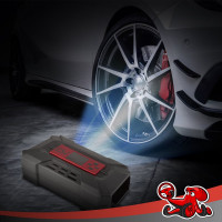 Компрессор DSV Smart, дисп. с софттач, пластик, LED фонарь 30 л/мин 12В цифр. маном., 218200