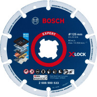 Диск алмазный по металлу X-LOCK (125х22 мм) Bosch 2608900533