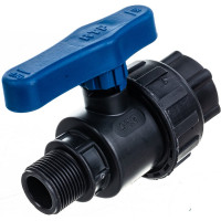 Шаровый кран RTP вн/нар., трубная резьба D 3/4х3/4 19028