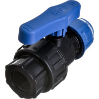 Шаровый кран RTP внутренняя трубная резьба, цанга, D 25х3/4 14395