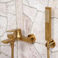 Смеситель для ванны WasserKRAFT Aisch с коротким изливом 5501