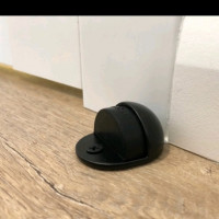 Дверной ограничитель MORELLI DS1 BL цвет - черный 9012836