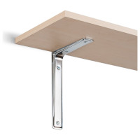 Кронштейн VORMANN 3-F 315х200х40 мм, оцинкованный, цвет: хром, 00165 315 C