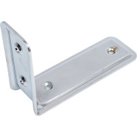 Кронштейн VORMANN 3-F 115х80х40 мм, оцинкованный, цвет: хром, 00165 115 C