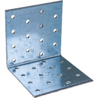 Крепежный уголок VORMANN 80х80х80х2,5 мм, оцинкованный 70 941 000