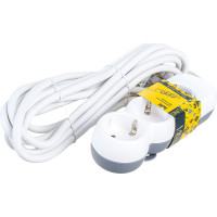 Удлинитель IEK У03 3 места 2P+PE/5м 3х1,5мм2 16А/250В UNO WYP53-16-03-05-Z