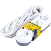 Удлинитель IEK У03В 3 места 2P+PE/3м 3х1,5мм2 16А/250В UNO WYP53-16-03-03-ZK