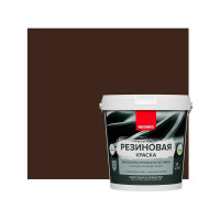 Резиновая краска Neomid Темный шоколад 14 кг Н-КраскаРез-14-ТемШок