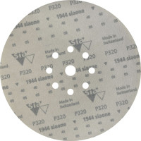 Шлифовальный круг на липучке ABRAFORM Giraffe ONE 225 мм, 9 отв., Р320 AF-GO-320