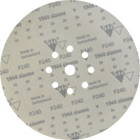 Шлифовальный круг на липучке ABRAFORM Giraffe ONE 225 мм, 9 отв., Р240 AF-GO-240