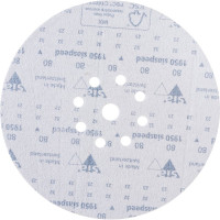 Шлифовальный круг на липучке ABRAFORM Giraffe SPEED 225 мм, 9 отв., Р80 AF-GS-80