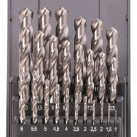 Набор сверл по металлу (25 шт; 1-13 мм; HSS-G; DIN 338 тип N) Ruko 214215RO