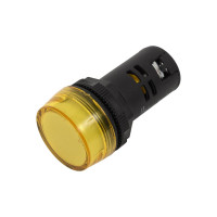Лампа коммутационная DEKraft ЛК-22, IP54, желтый 25004DEK