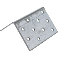 Крепежный уголок VORMANN 60х60х80х2,5 мм, оцинкованный 70 938 000