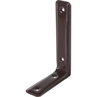 Кронштейн VORMANN 3-F 160х105х40 мм, оцинкованный, цвет: коричневый, 00165 160 B