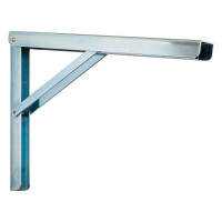 Складной кронштейн VORMANN Multi-Line 270х400х36х2 мм, оцинкованный, 120 кг 00152 400 Z