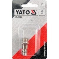 Быстроразъемное соединение YATO 1/4" 6,3мм с внешней резьбой YT-2399 36992399 092 1