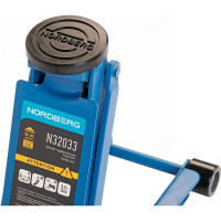 Подкатной домкрат NORDBERG 3,3 т, H=80 - 500 мм N32033